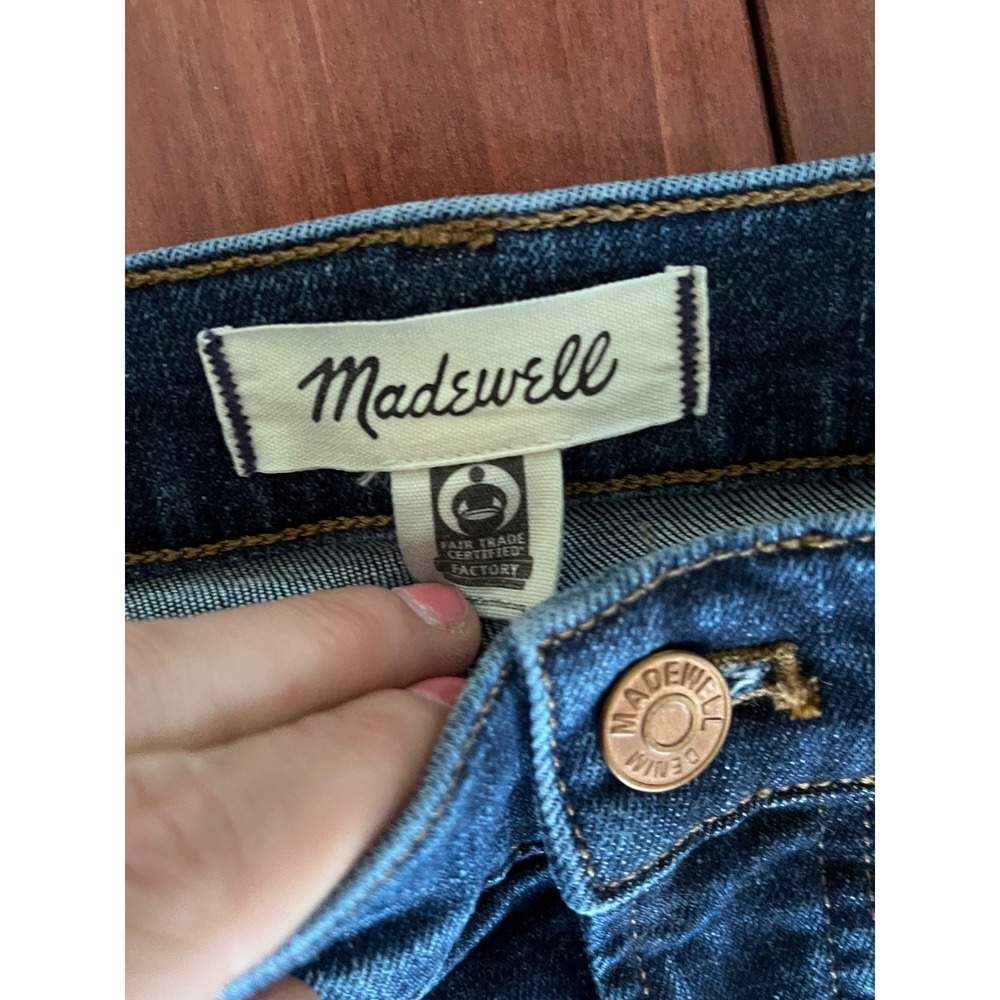 Madewell The Mid-Rise Perfect Vintage Jean SELVEDGE Size 29 - Picture 3 of 10